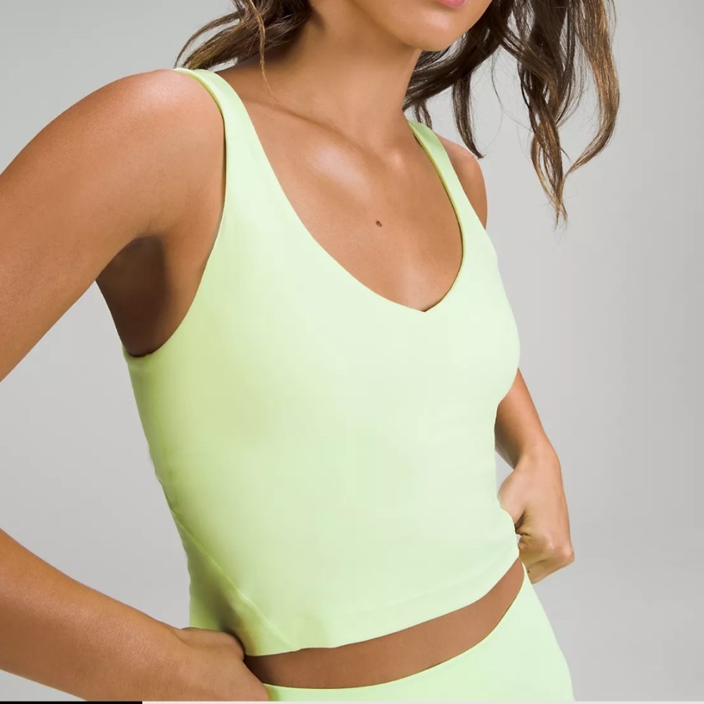 Lululemon Align Tank - neon yellow